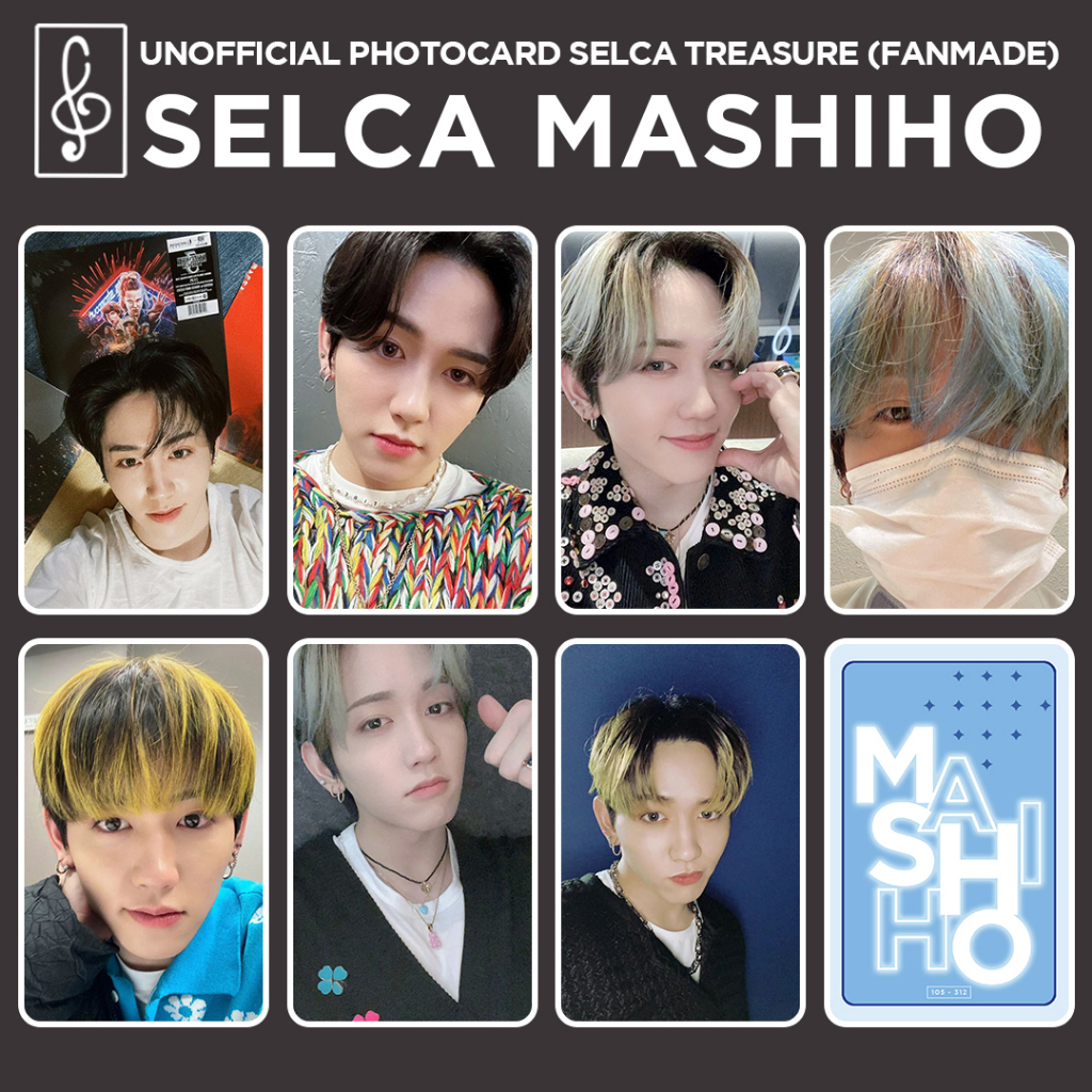 [SELCA TREASURE] MASHIHO BOYFRIEND MATERIAL PHOTOCARD  UNOFFICIAL