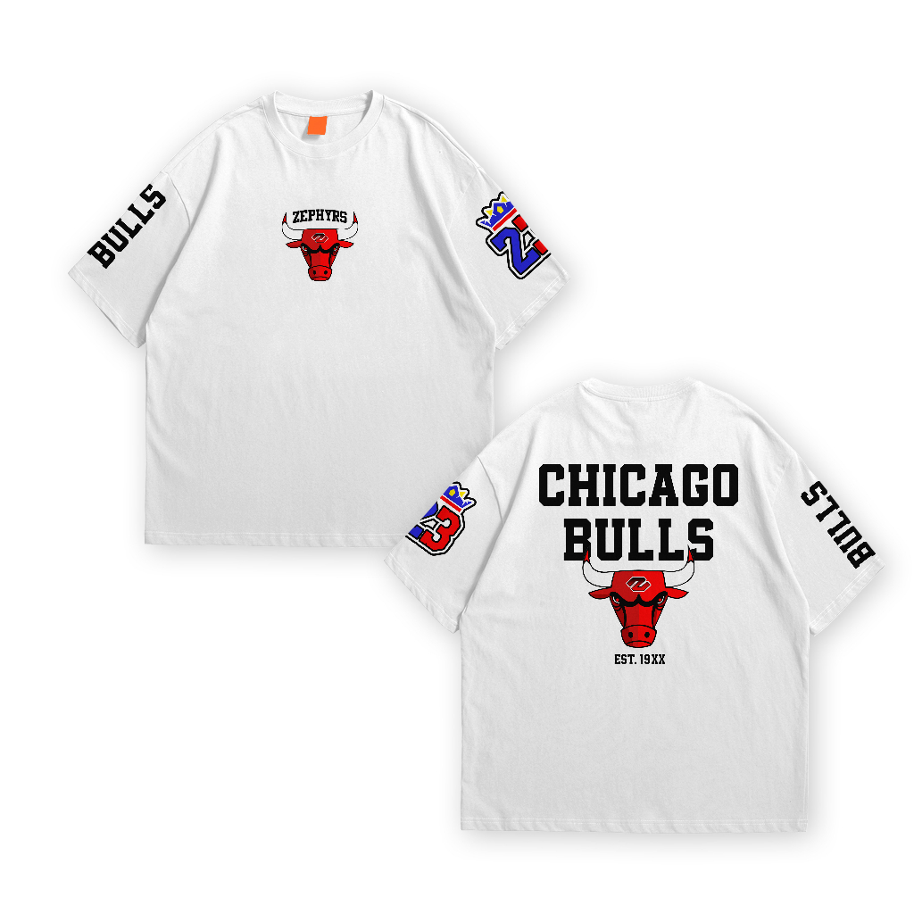 Oversize T-Shirt Chicago Bulls ZEPHYRS 23