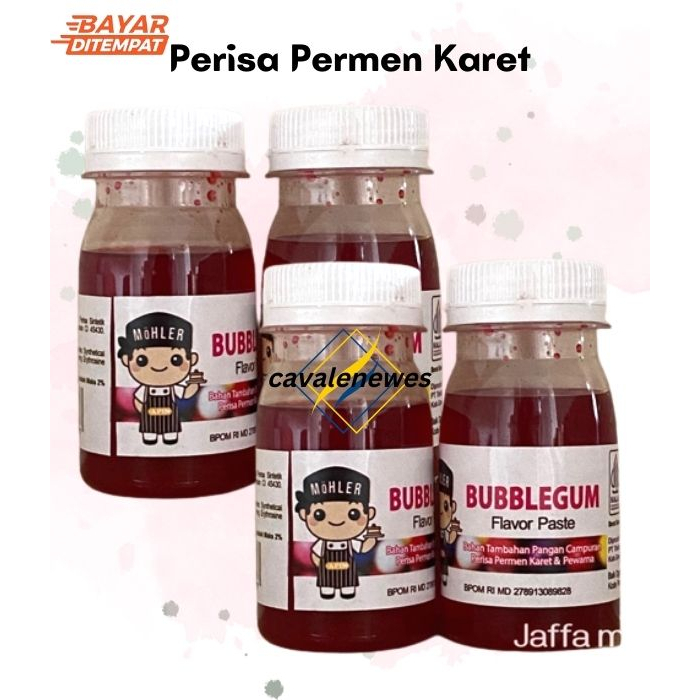 

Perisa Essence Mohler Rasa Permen Karet Bubble Gum / Pasta Perisa Pewarna Makanan Minumas Es Bubblegum