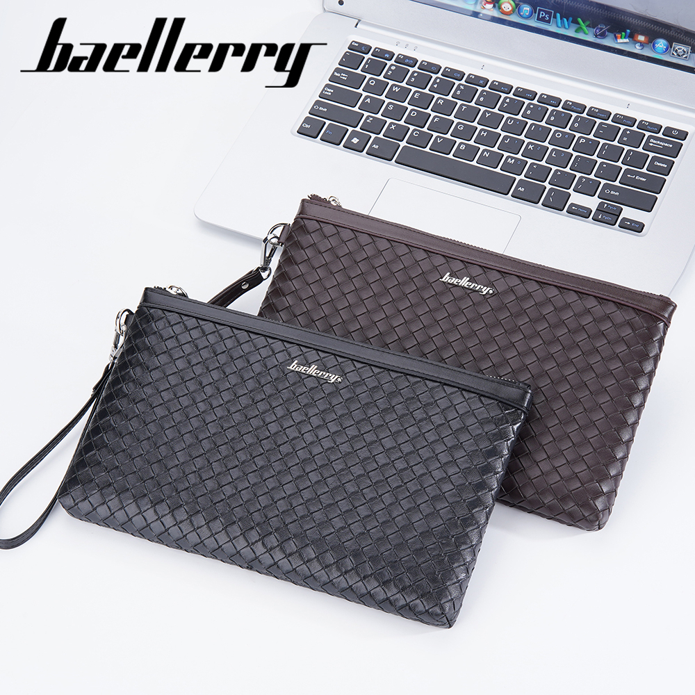 BAELLERRY S1131 Clutch Pria Wanita Bahan Kulit PU Leather Premium WATCHKITE WKOS