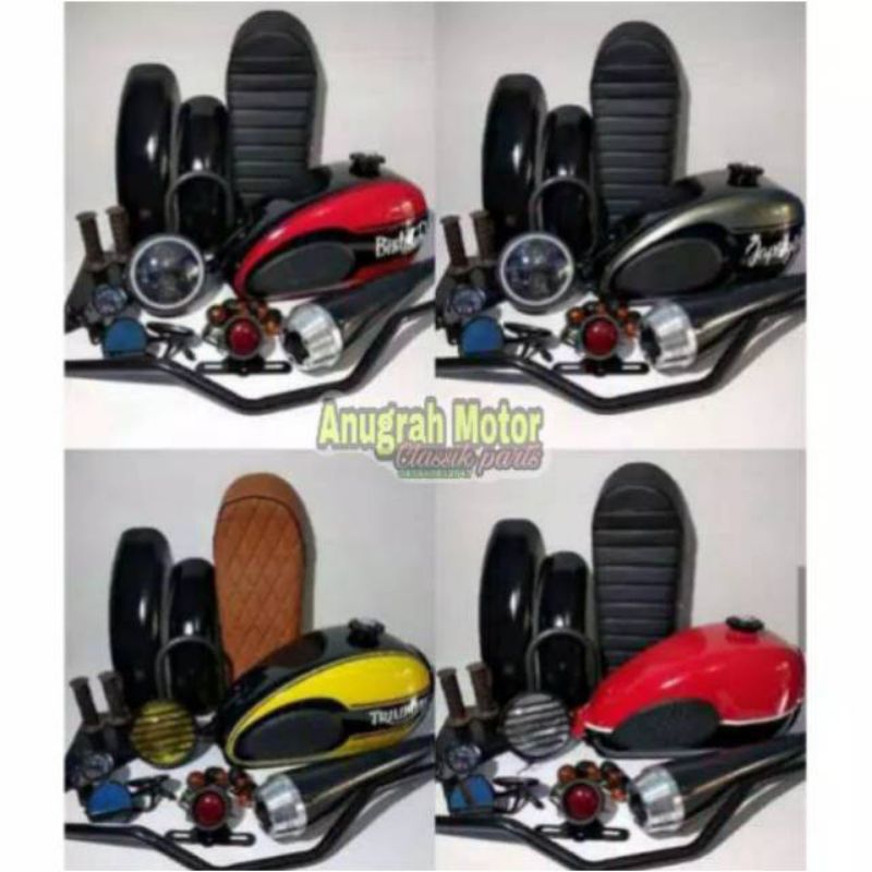 paket Japstyle full set body pnp tiger gl Scorpio thunder