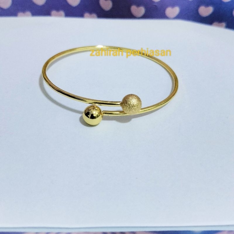 gelang bola bola emas24k