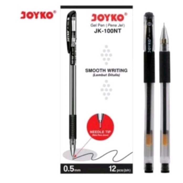 

pulpen gel joyko JK-100 joyko JK-100NT ( 12 PCS )