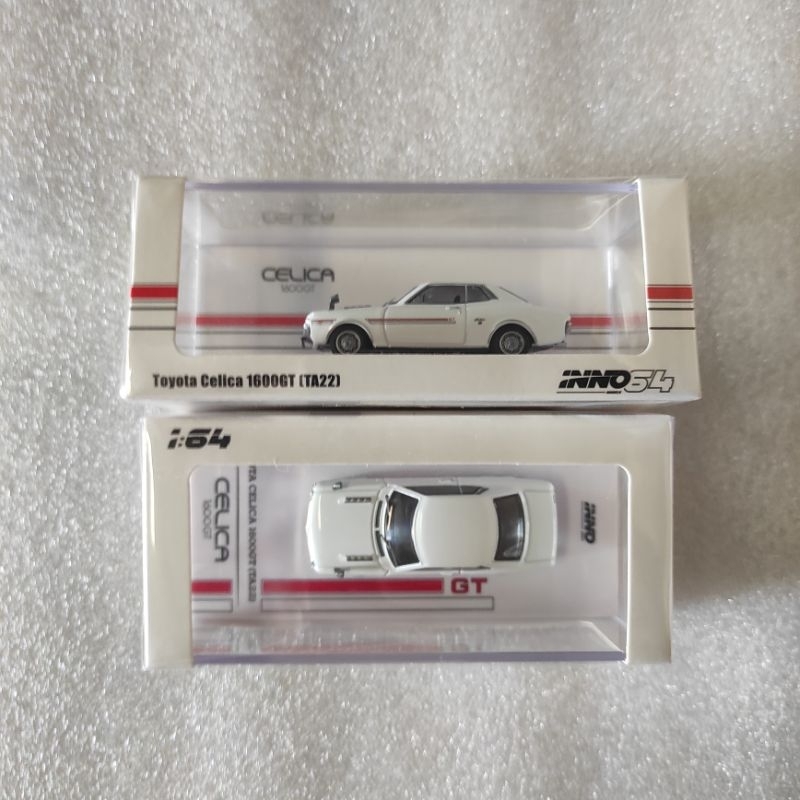 INNO64 TOYOTA CELICA 1600GT TA22 WHITE