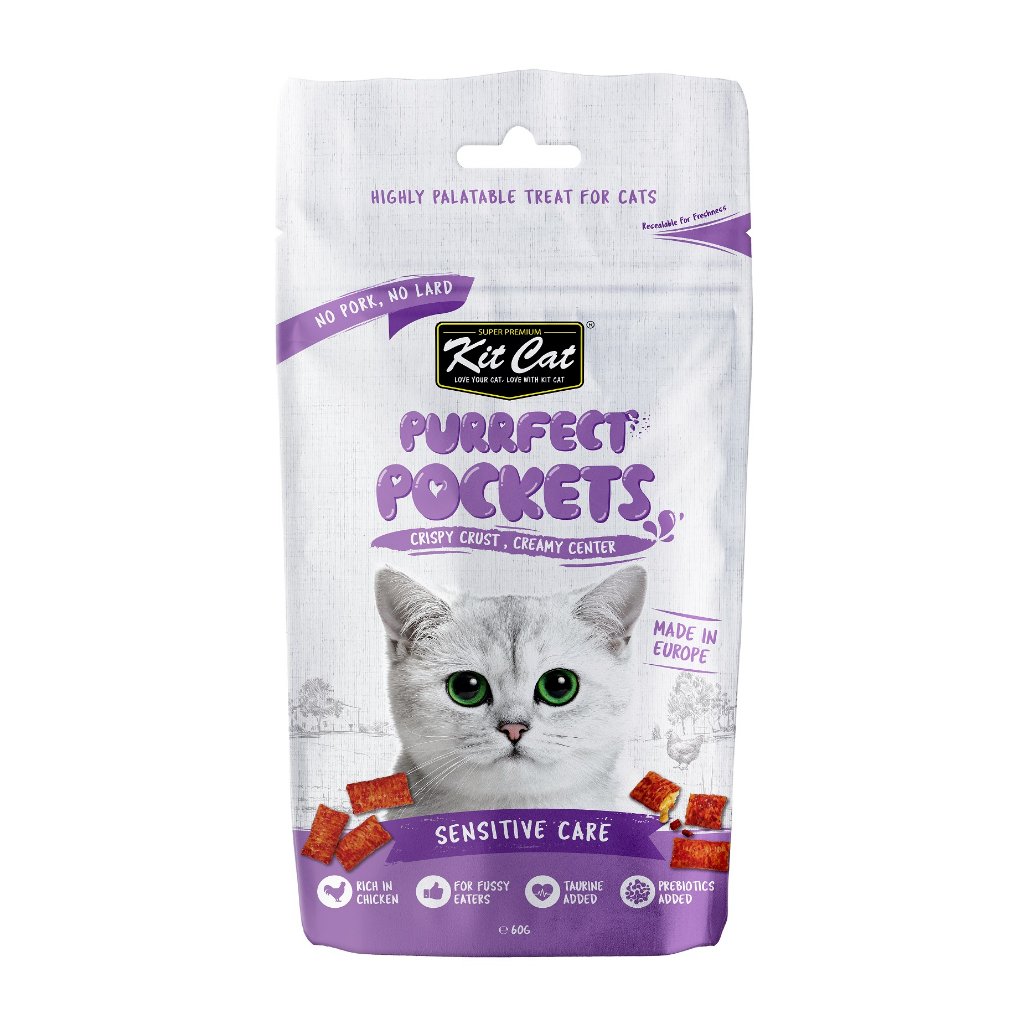 KIT CAT PURRFECT POCKETS / SNACK KUCING KIT CAT 60GR