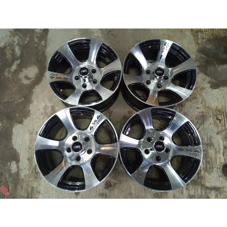 Velg Mobil Racing Bekas Ring 15 SHOKU HSR R15X7 5X114,3