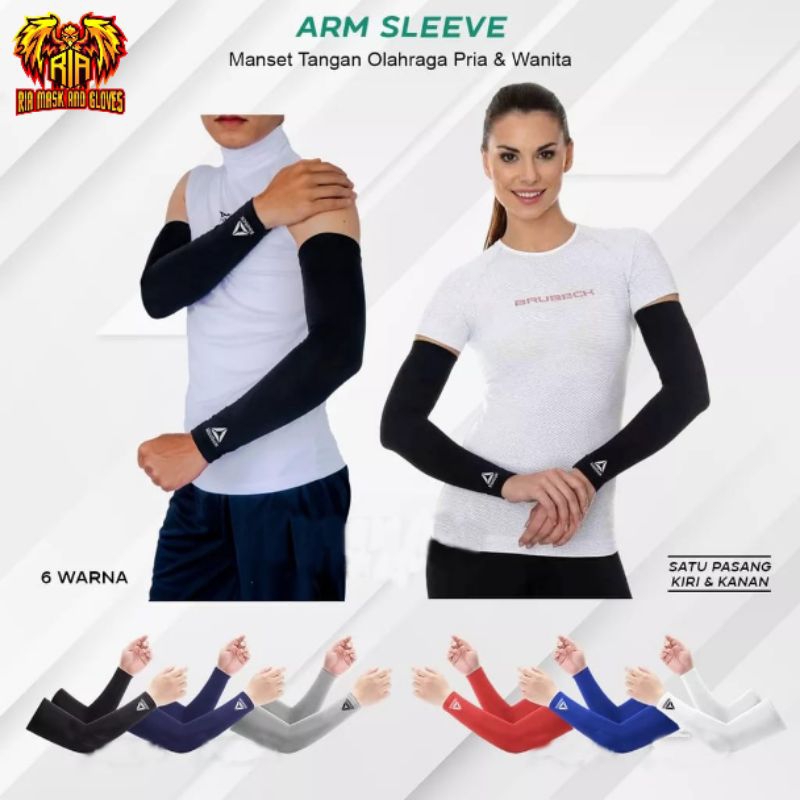 Deker Tangan / Manset Tangan Spandek / Deker Olahraga Rebok Termurah Bagus Pria Wanita