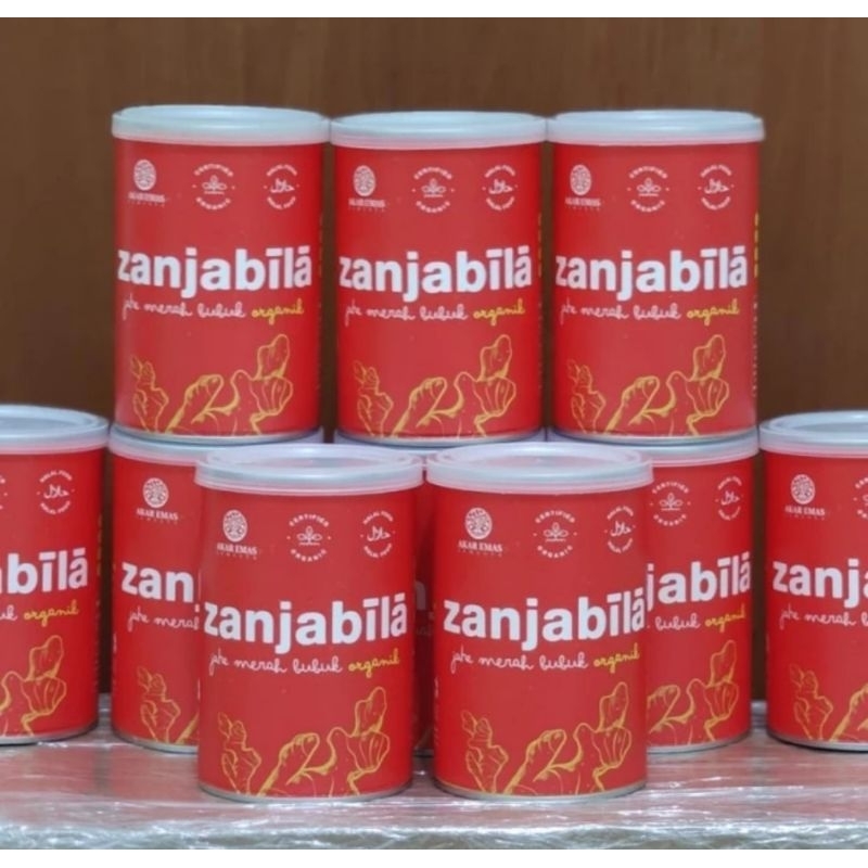 JAHE MERAH BUBUK ORGANIK ZANJABILA