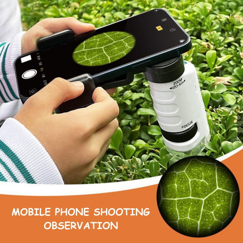 Mikroskop edukasi anak, Mainan edukasi science microscope,Stem Experim