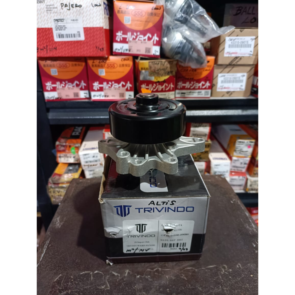 Water Pump Toyota Altis 16100-09080 Trivindo