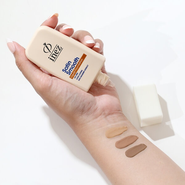 MFI - INEZ SATIN SMOOTH LIQUID FOUNDATION SERIES | READY STOCK