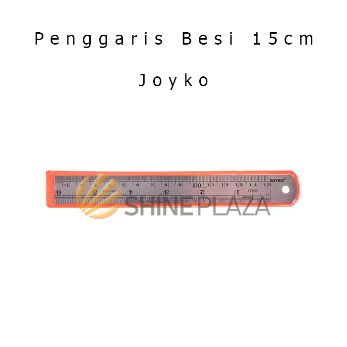 

Penggaris Besi Joyko 15cm - Stainless Steel Ruler Joyko RL-ST15 15 cm