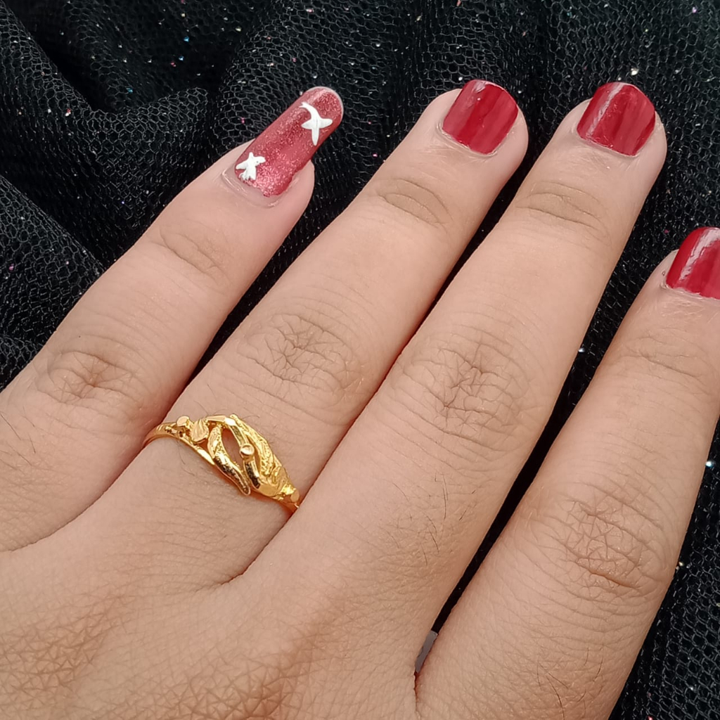 Cincin Emas 17K - 1.15 Gr Kadar 750 - 4764