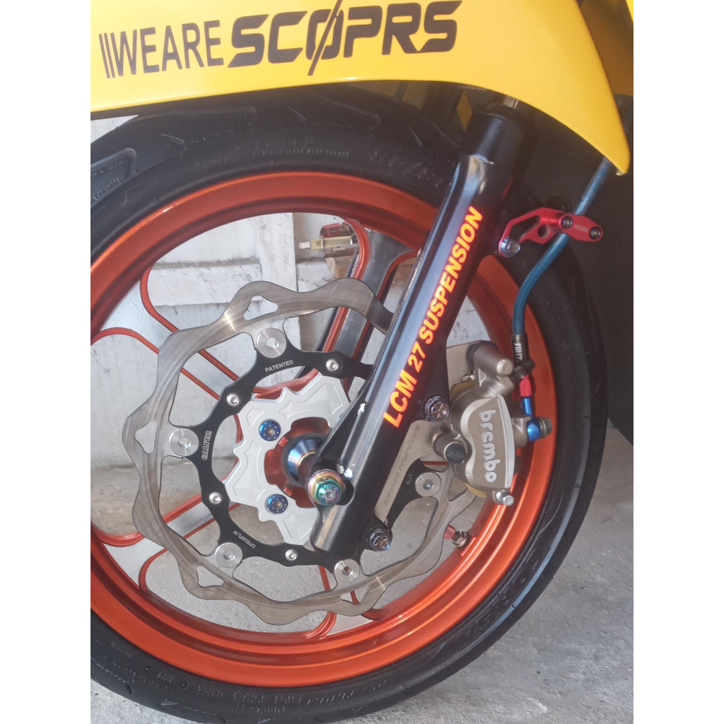 Kaliper Brembo Kiri 2 Piston model samurai Chemco 2P pnp All Beat Vario 125 150 Beat Karbu Injeksi pgm fi