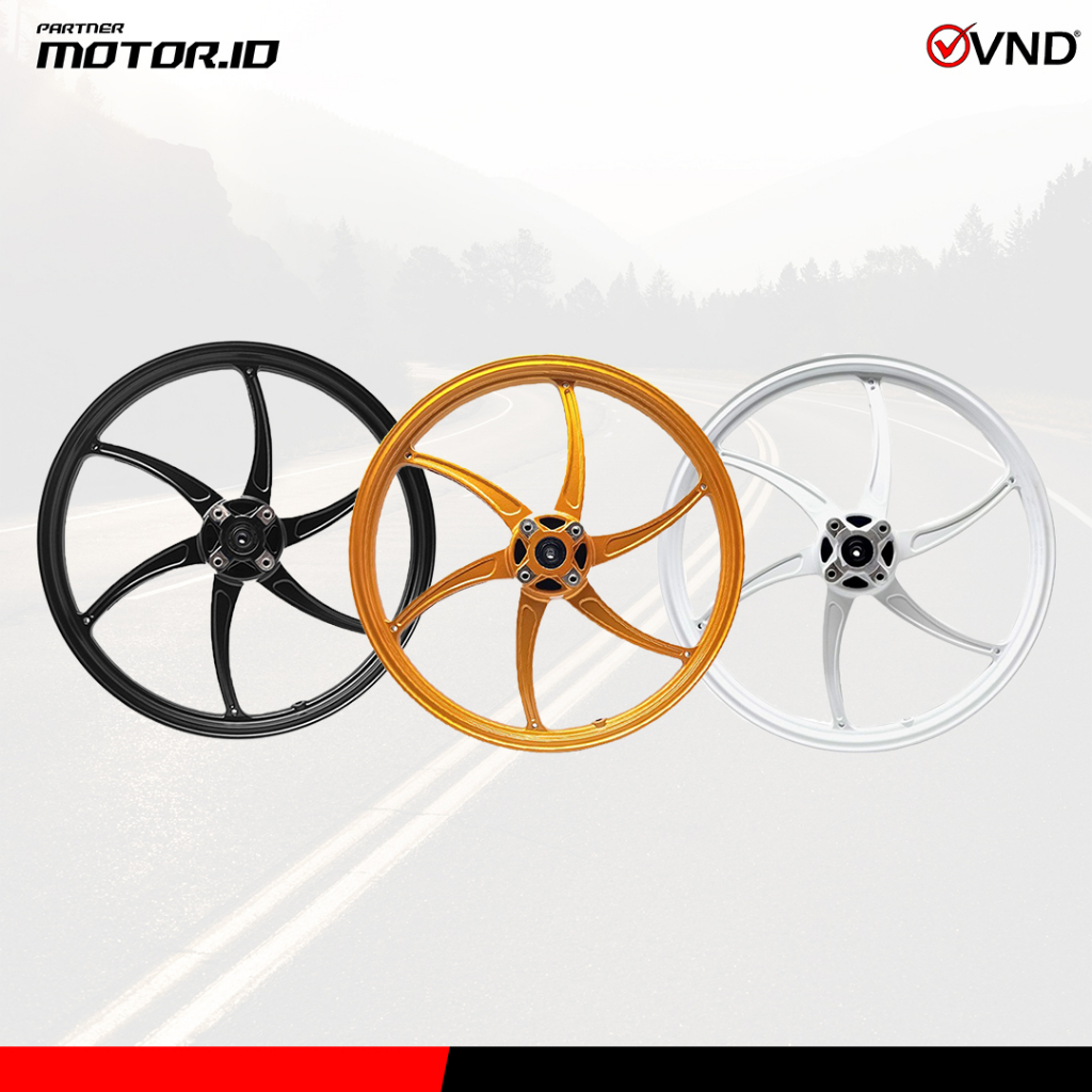 VND VELG RACING SIX STAR YAMAHA MIO M3 140/160 RING 14
