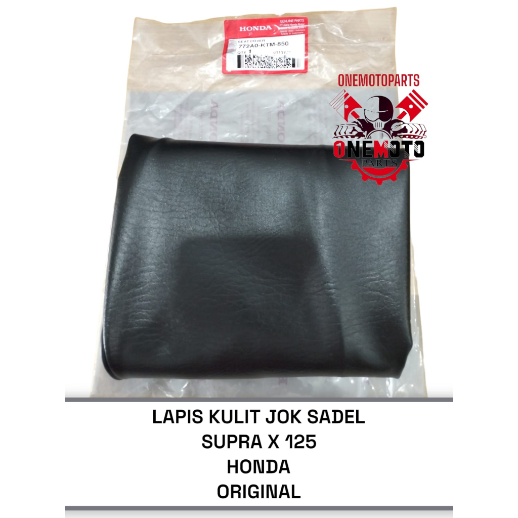 LAPIS KULIT JOK SADEL COVER SEAT SUPRA X 125 HONDA 772A0-KTM-850 ORIGINAL