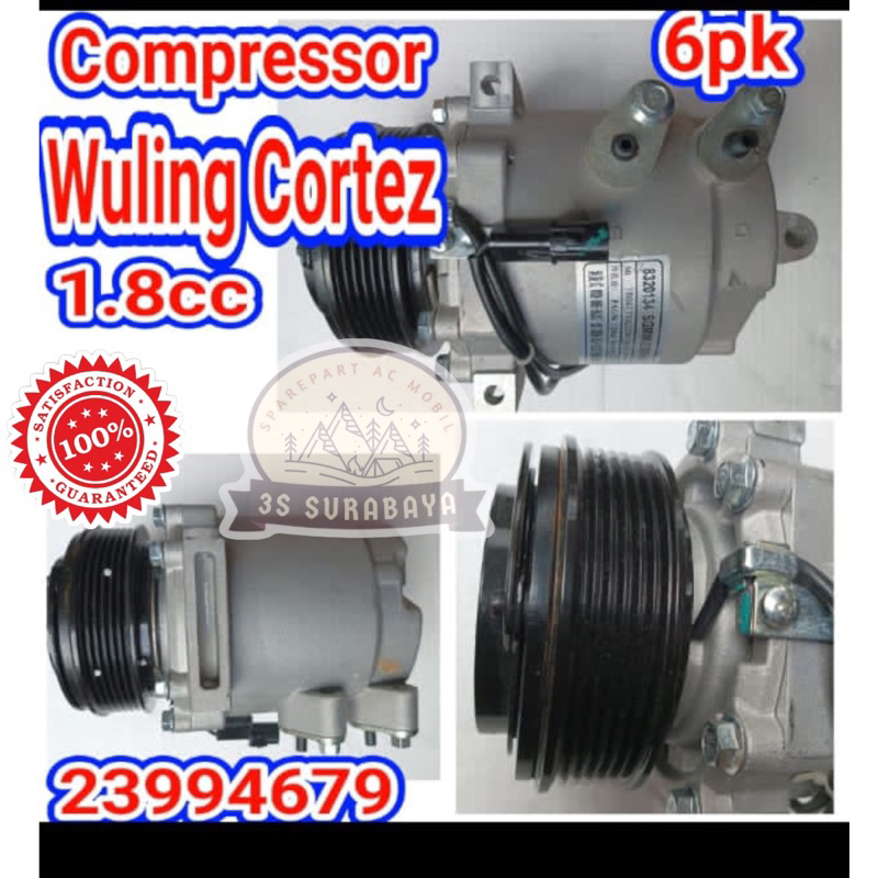 Kompresor Wuling Cortez Almaz 1800 CC Ac Mobil