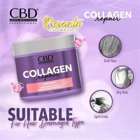 CBD COLLAGEN Repair Shampo|Conditioner|Hair Mask