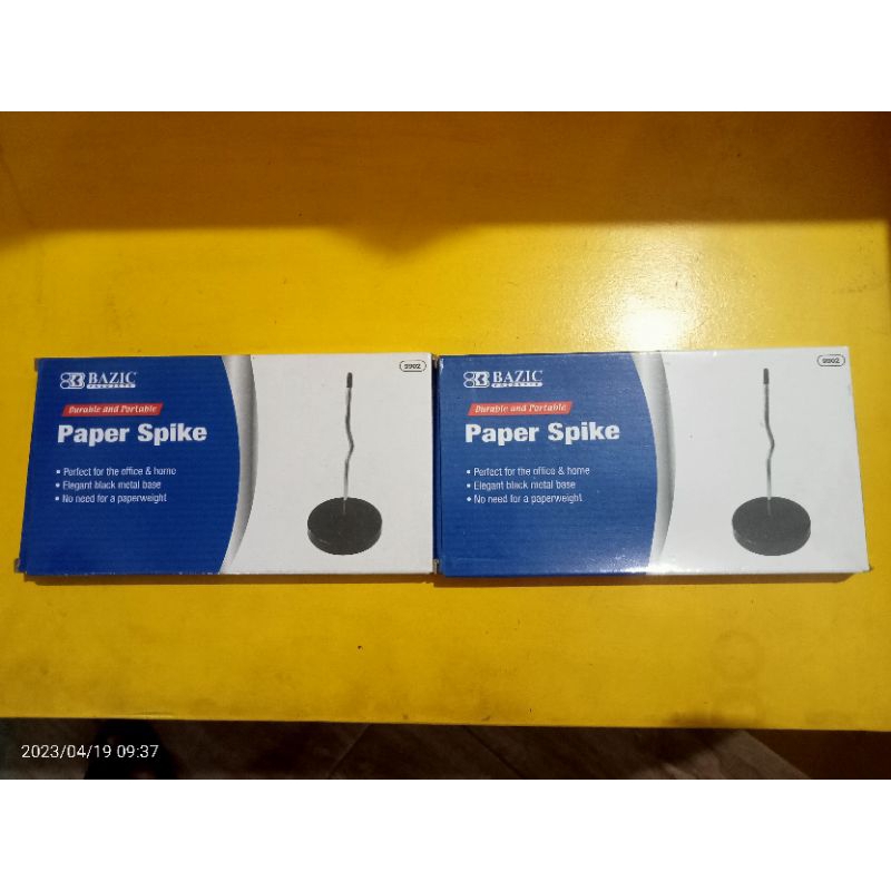 

Tusukan Surat/ Paper Spike Bazic