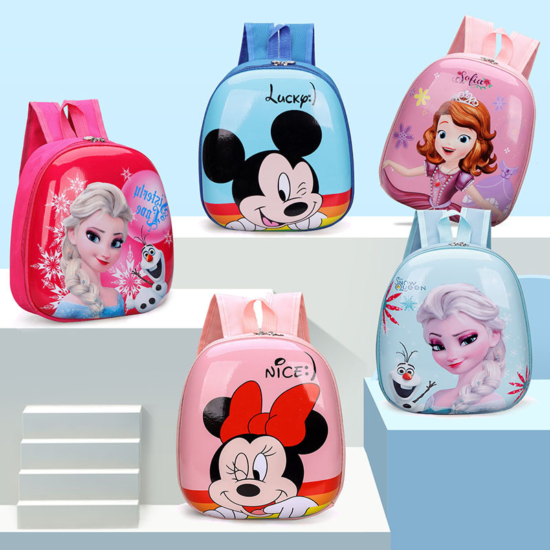 TweedyToys - Tas Ransel Anak Keras Karakter / Tas Sekolah Motif Timbul