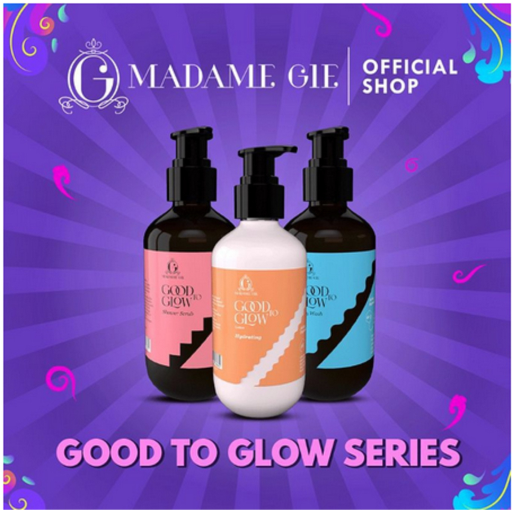 Madame Gie Body Lotion Hydrating Good To Glow Series &amp; Body Wash  MADAME GIE