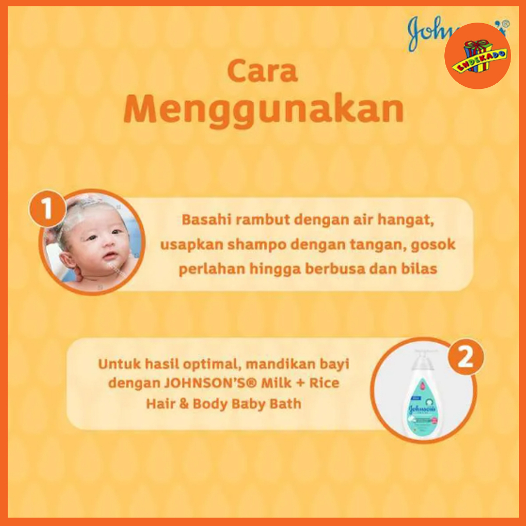 JOHNSON'S BABY SHAMPOO 50ml-100ml - Shampoo Bayi
