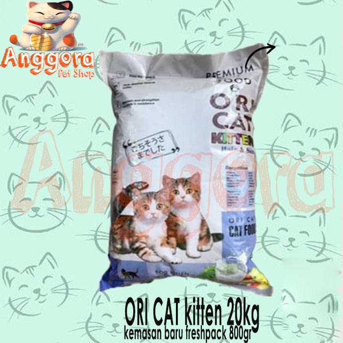 Makanan Kucing kering ORI CAT KITTEN 20kg ( EKSPEDISI )