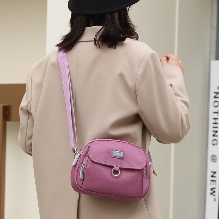 TAS SELEMPANG WANITA IMPORT SLING BAG KANVAS KEKINIAN KOREA SHOULDER CEWEK BRANDED SIMPLE BATAM PRESBY TA791P3 PINK BAHU TERBARU PREMIUM FASHION REMAJA