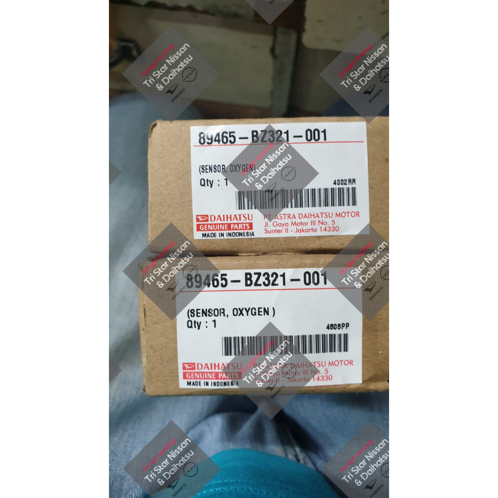 ORIGINAL DAIHATSU sensor oxygen knalpot daihatsu granmax luxio 89465-bz320 89465-bz321