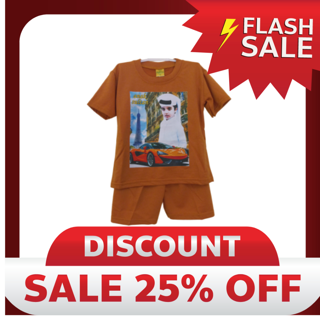 [COD] Baju Setelan Anak Sultan Laki Laki Ukuran 1-10 Tahun Fashion Pakaian Stelan Set Cowok Usia 1 2