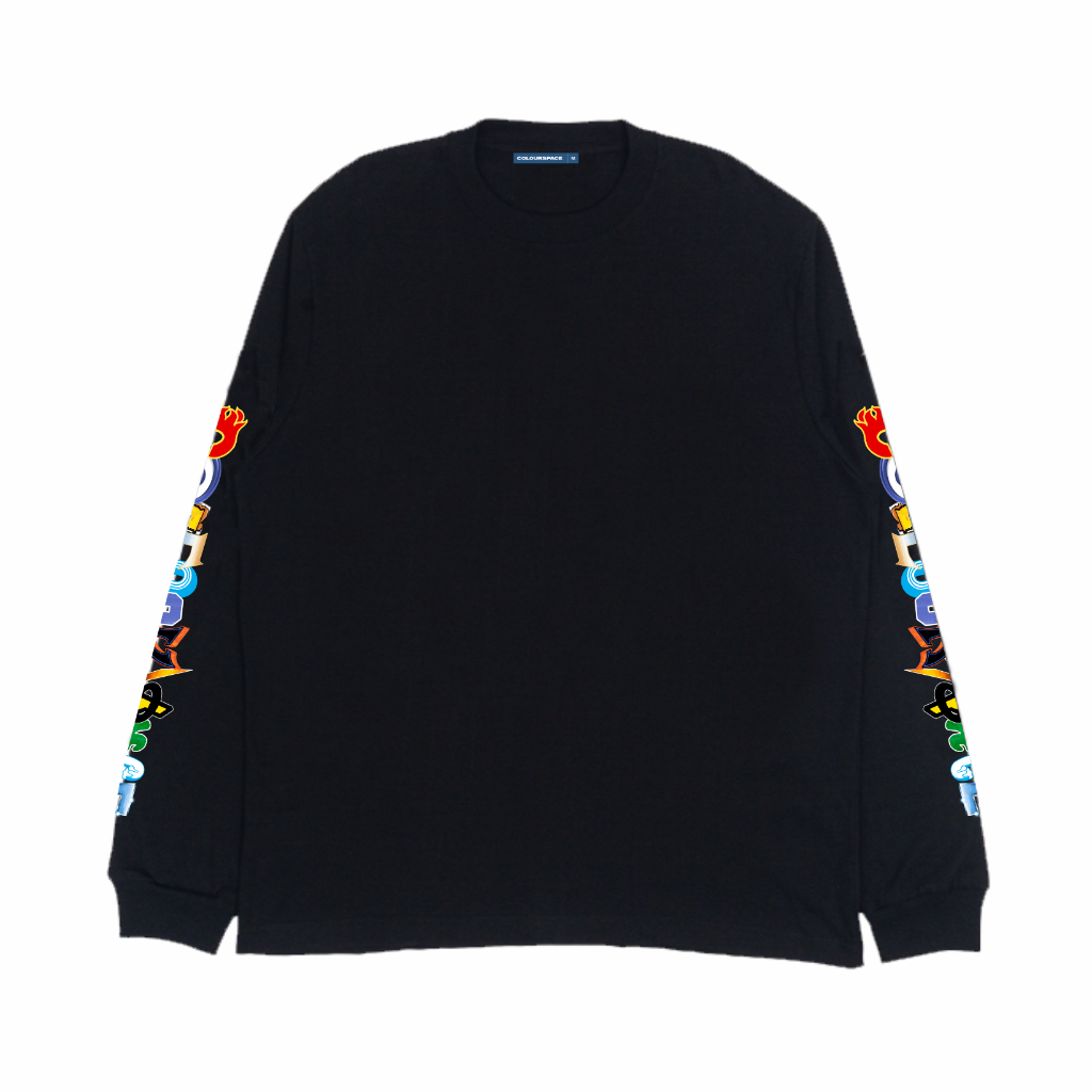 Colourspace Longsleeve Snac LS 005 Black