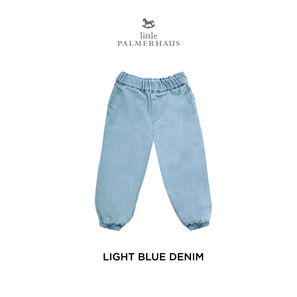 Celana Panjang Jogger Anak Little Palmerhaus - Kids Denim Jogger Pants 1-6 Tahun