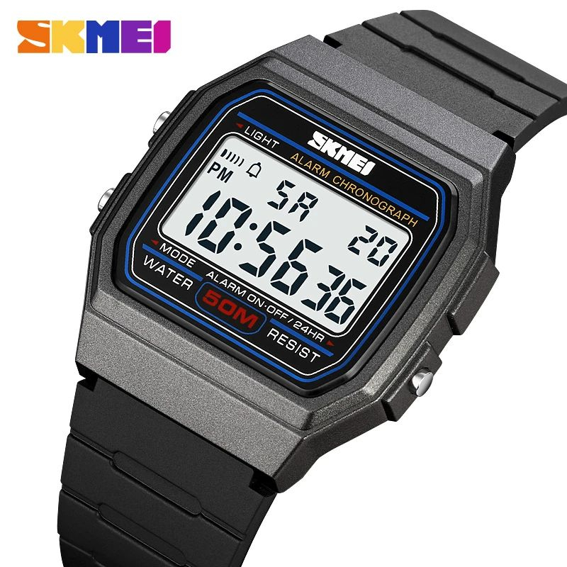 SKMEI 2042 Jam Tangan Pria Wanita Digital Anti Air 5 Bar WATCHKITE WKOS