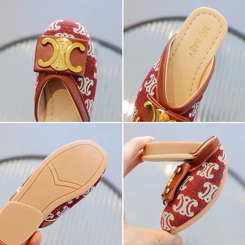 【FREE BOX IMPORT】VF612 - Sandal Slip On Anak Fashion Import