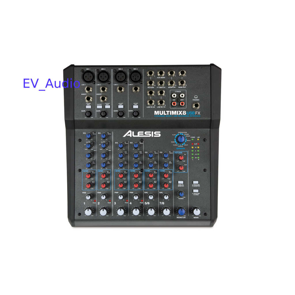 MIXER ALESIS MULTIMIX 8 USB FX / ALESIS MULTIMIX 8 USB ORIGINAL