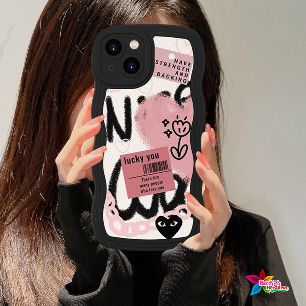 SS134 SOFTCASE MOTIF GRAFITI HATI BUNGA FOR XIAOMI REDMI A2 12C 12 4G 11A 10 A1 PLUS NOTE 12 PRO POCO X5 BB8005