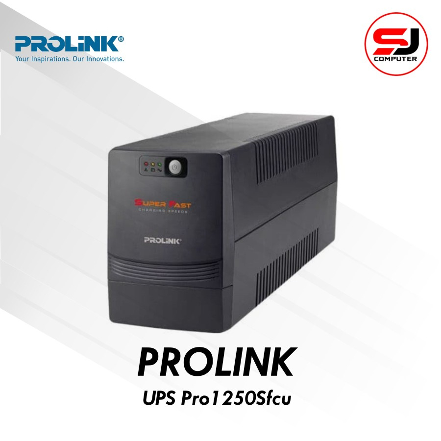 Ups Prolink 1250Va Super Fast Charging Pro1250Sfcu - Pro1250S