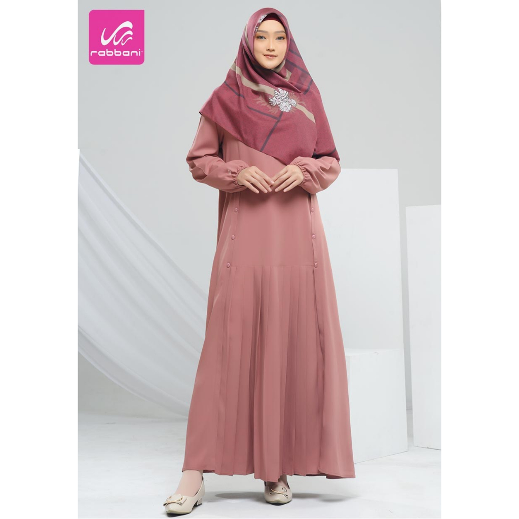 DRESSLIM ALDINNA/BAJU GAMIS POLOS/GAMIS/BAJU RABBANI/GAMIS DEWASA/DRESSLIM RABBANI/RABBANI