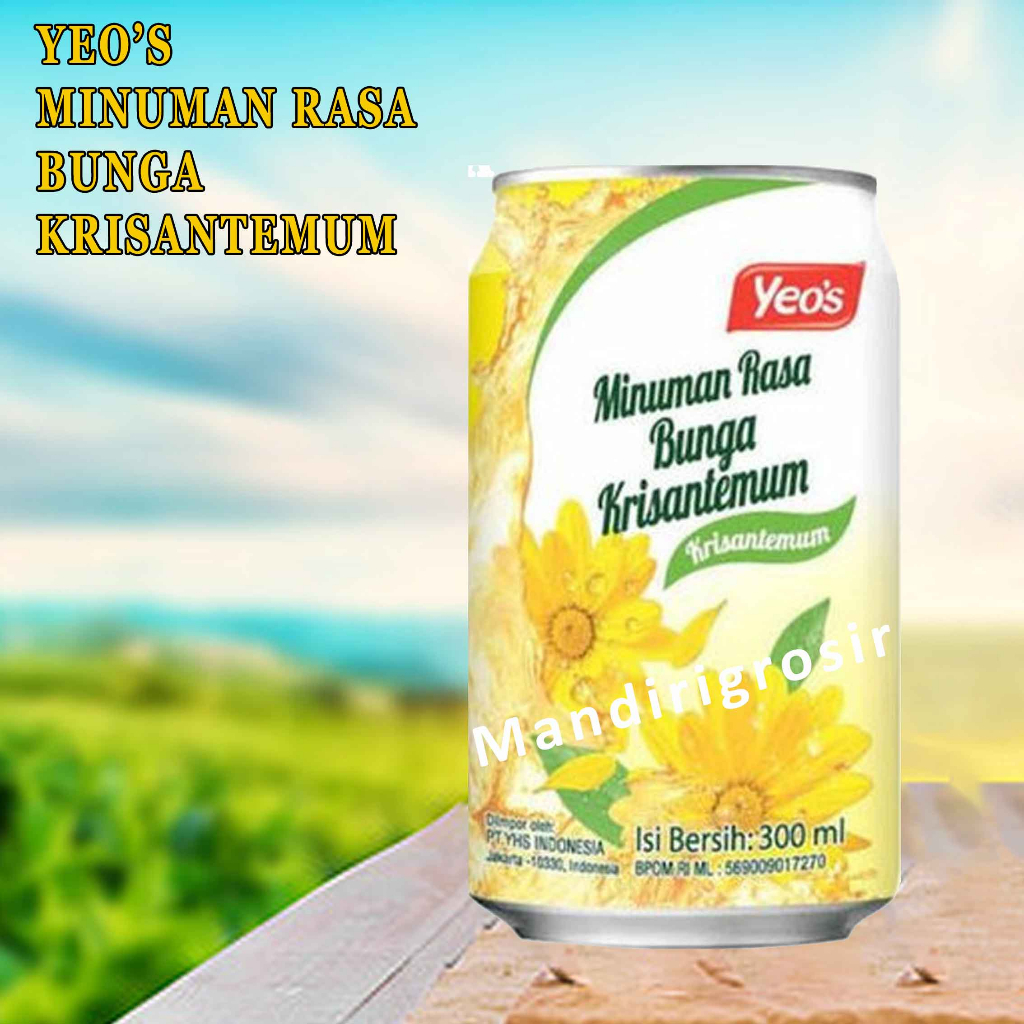 

Bunga kristemum* Yeos* Minuman rasa bunga* 300ml