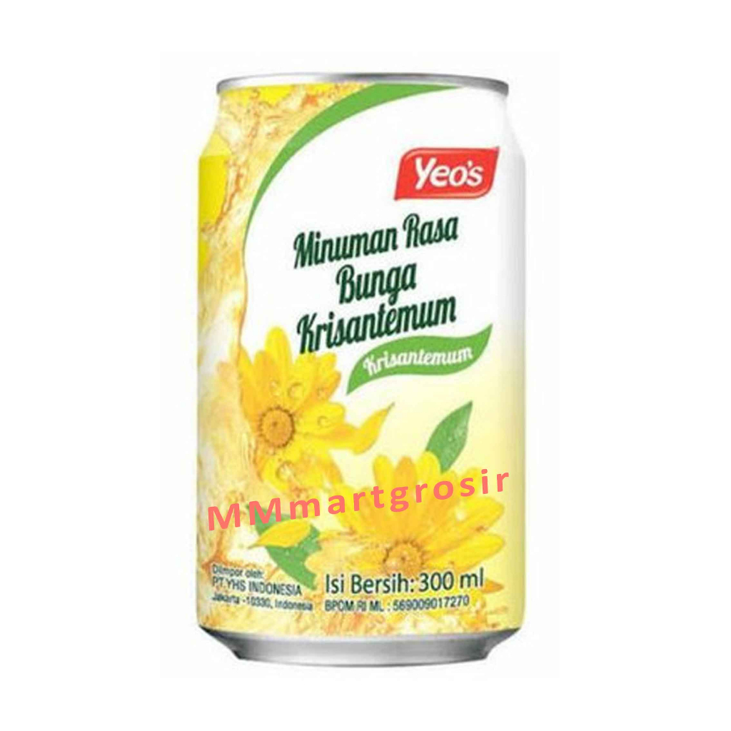 Yeos / Bunga kristemum / Minuman rasa bunga / 300ml