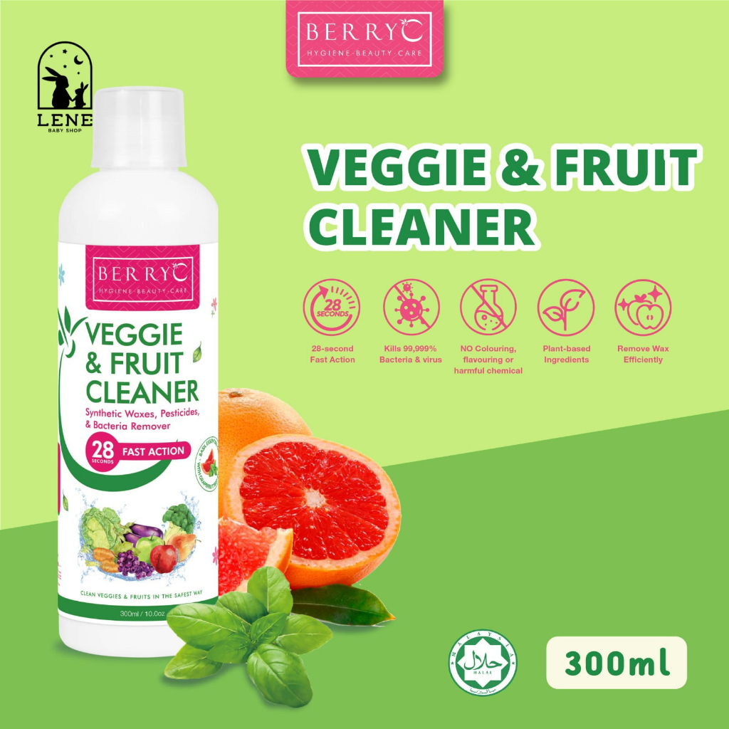 Berry C Veggie &amp; Fruit Cleaner Pencuci Buah &amp; Sayuran BerryC