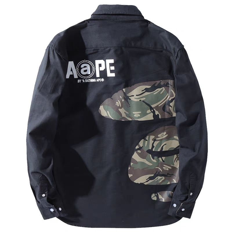 PRE ORDER kemeja bape black army
