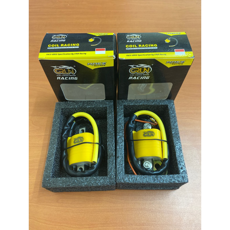 (CRUN) COIL Racing Injection UNIVERSAL Motor Karbu / Injeksi Vario 150Fi Beat Fi Jupiter RX King Nin