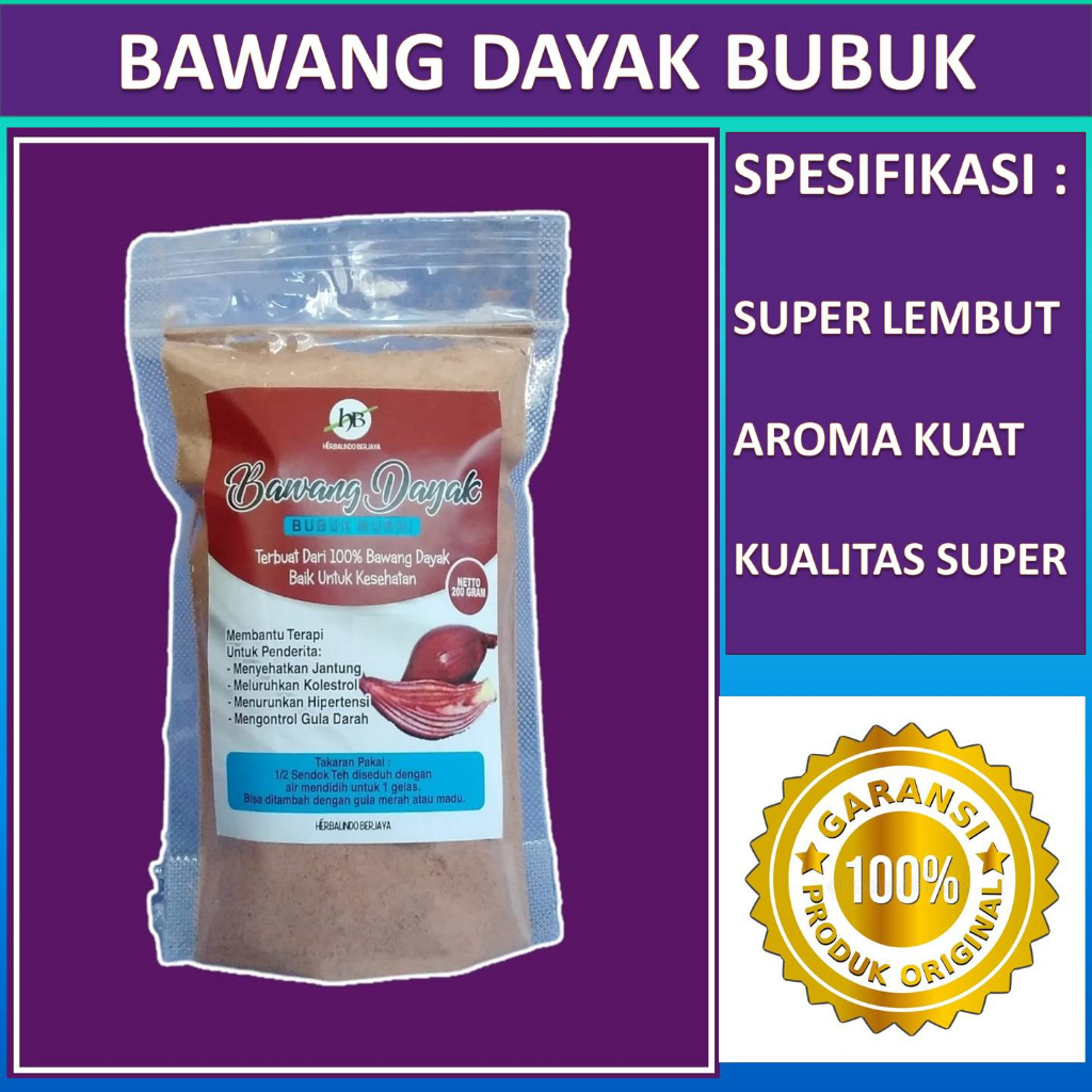 

BAWANG DAYAK BUBUK ORIGINAL