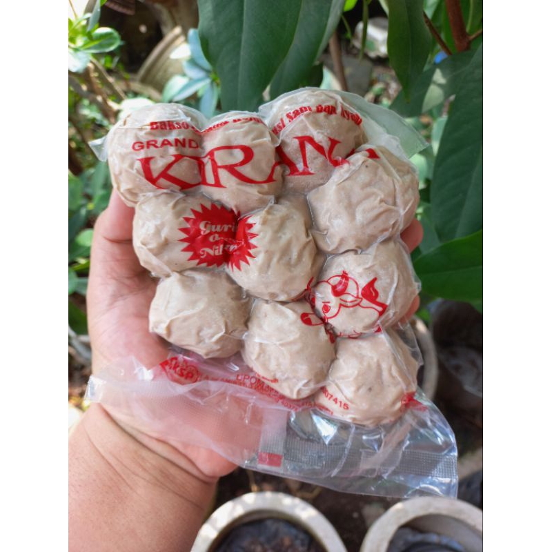 

Kirana Bakso Super Daging (Isi 10pcs) Kemasan 500gram
