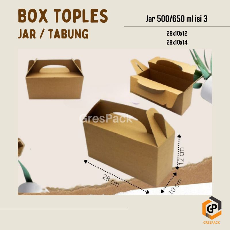 

Box Kardus Toples/Kardus Hampres/Box Toples Tabung/Gable box Jinjing