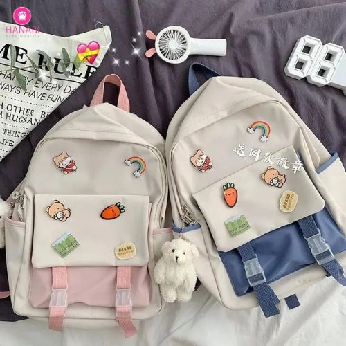 HANABI-tas ransel  THIFA + PATCH tas ransel anak tas sekolah tas jalanjalan