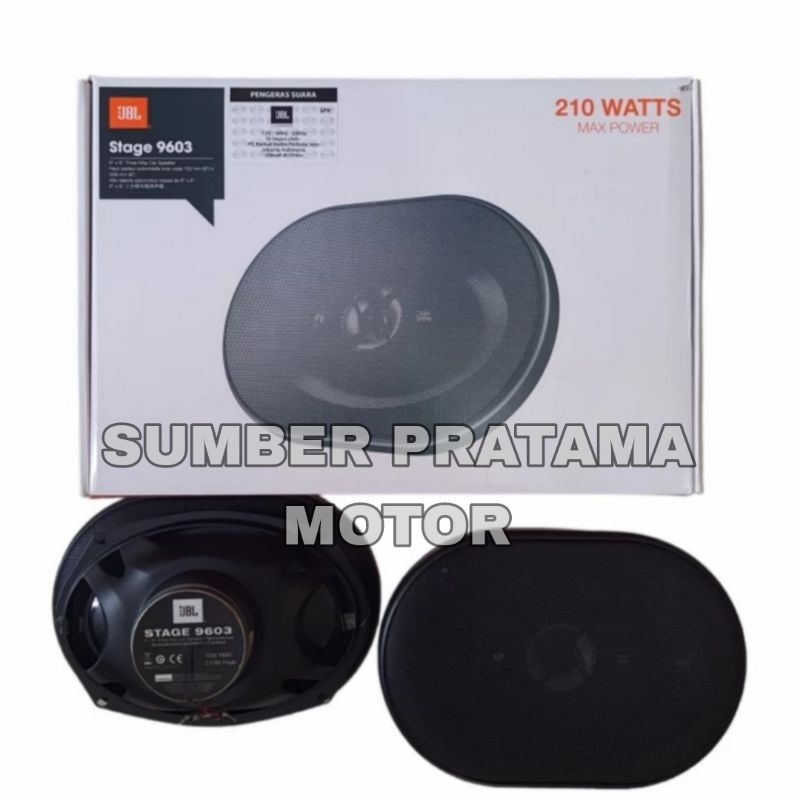 Speaker 3 way coaxial oval JBL STAGE 9603 Speaker Mobil