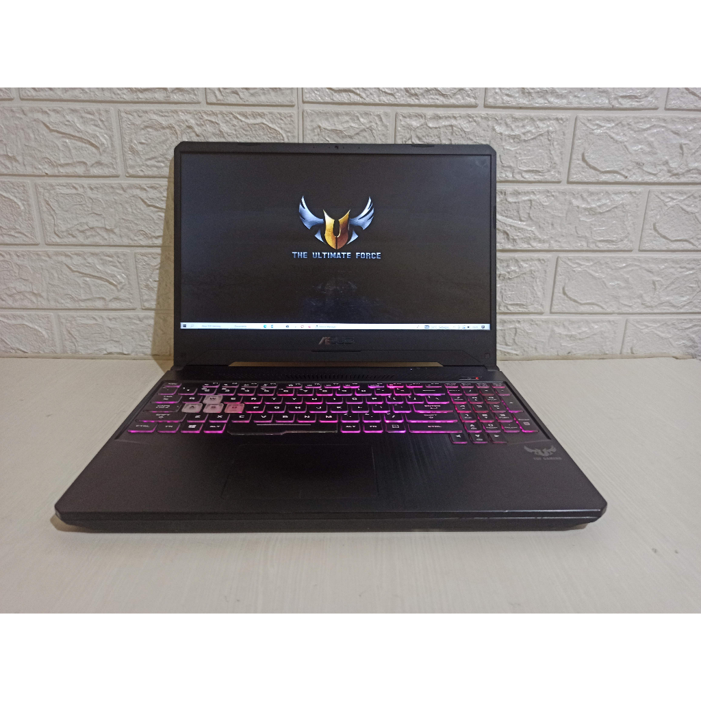 Asus TUF FX505DU Ryzen 5 3550H Nvidia GTX1660Ti 6GB GDDR6 RAM 8GB Laptop Gaming Second