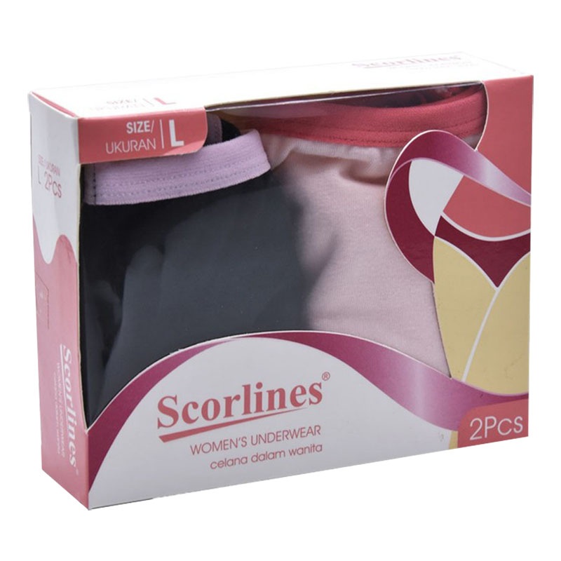 Scorlines Celana Dalam Wanita L 2 pcs